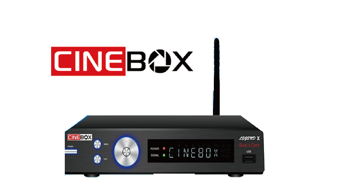 Atualização Receptor Cinebox Legend X