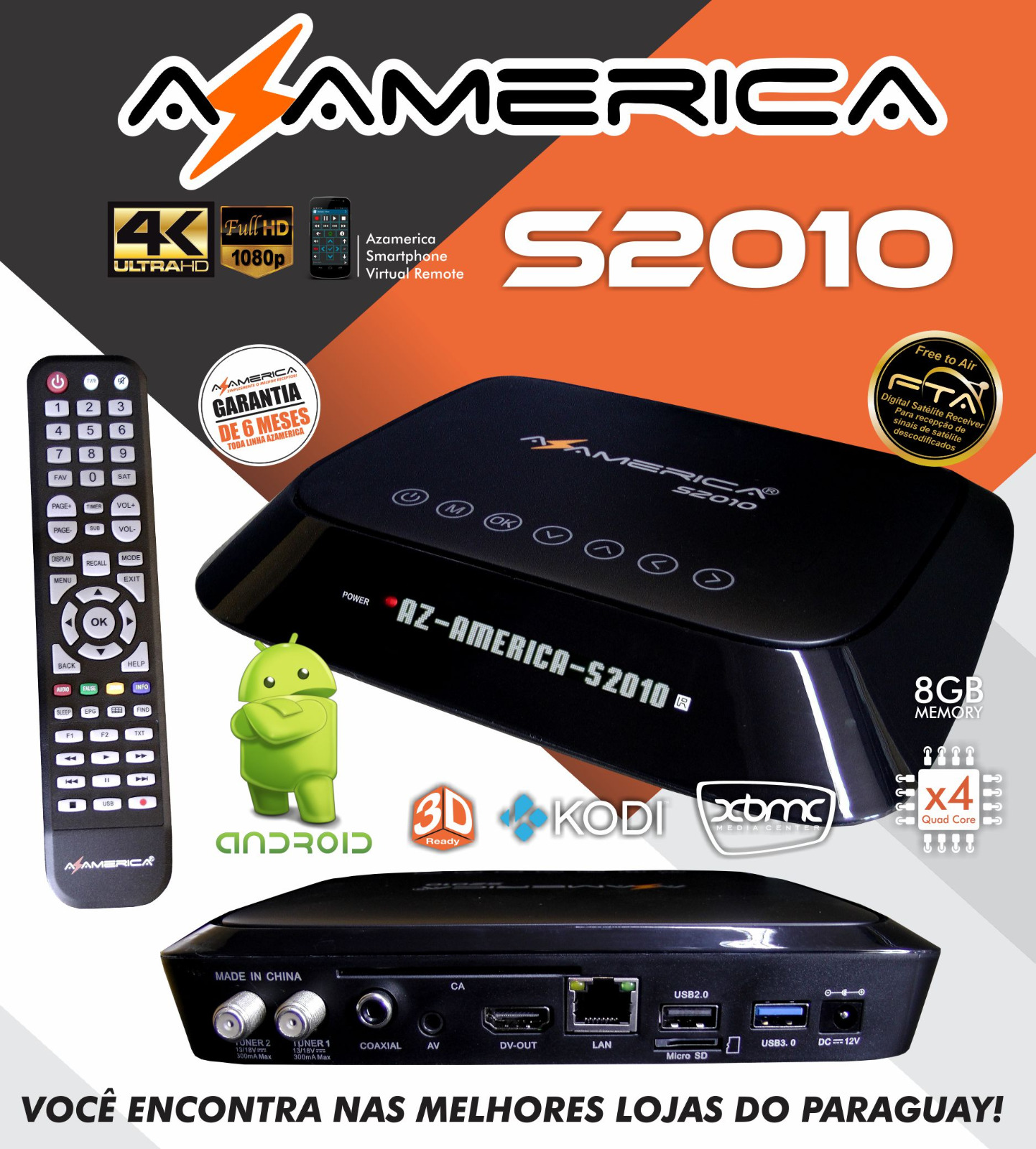 AZAMERICA S2010 VEM AI CONFIRA ESSA NOVIDADE.