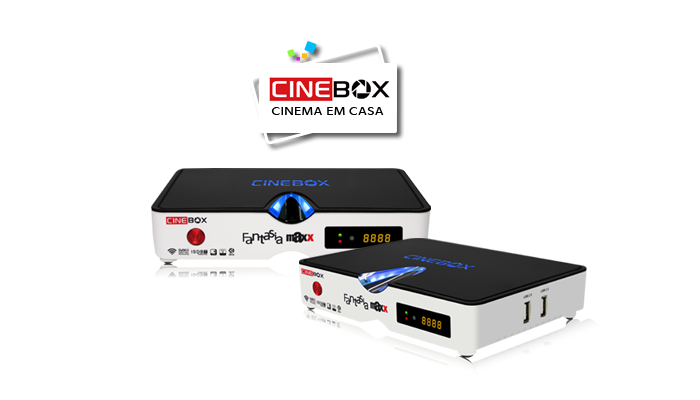 Atualização Receptor Cinebox Fantasia Maxx   – SKS ON 58W