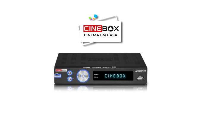 Atualização Receptor Cinebox Legend  – SKS ON 58W