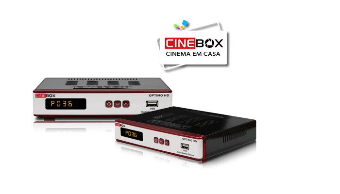 Atualização Cinebox Optimo HD