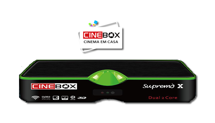 Atualização Receptor Cinebox Supremo X - SKS ON 58W