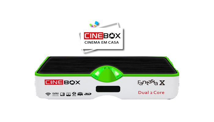 Atualização Cinebox Fantasia X HD