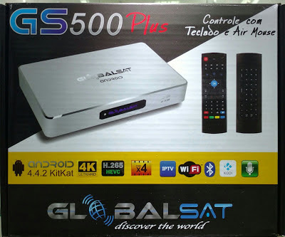 Globalsat GS500 Plus 4K Android