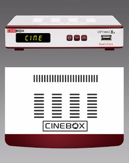 Atualizações Cinebox Optimo X2 e Optimo X dia 22/04/2017