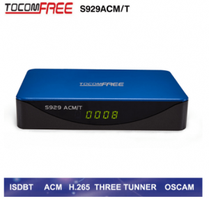 Atualização Novo Tocomfree S929 ACM/T Triplo Tunner