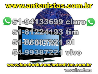 Instalador de Azamerica em Canoas Tel: (51) 994133699