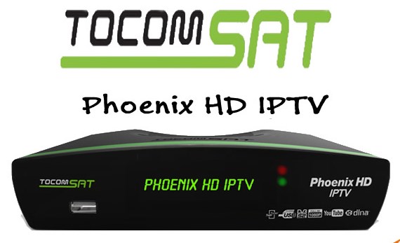 Atualização Tocomsat Phoenix HD IPTV V02.053 SKS 61W Liso
