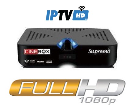 Atualização Cinebox Supremo HD SKS, IKS e IPTV ativos