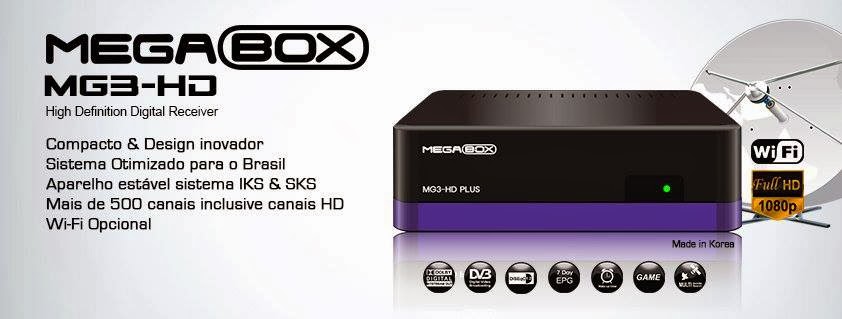 Atualização Megabox MG3 HD Plus V750 Reabilitando seu SKS