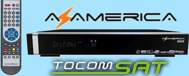 Atualização Azamerica S922 HD em Tocomsat Duo