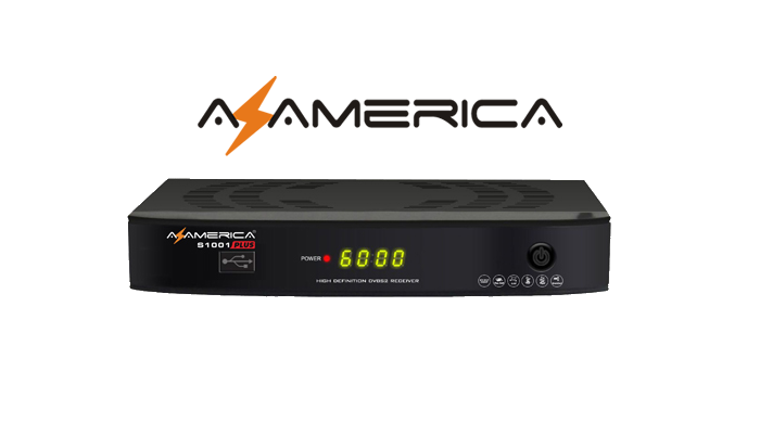 Azamerica S1001 Plus Atualização Funcionando SKS e IKS