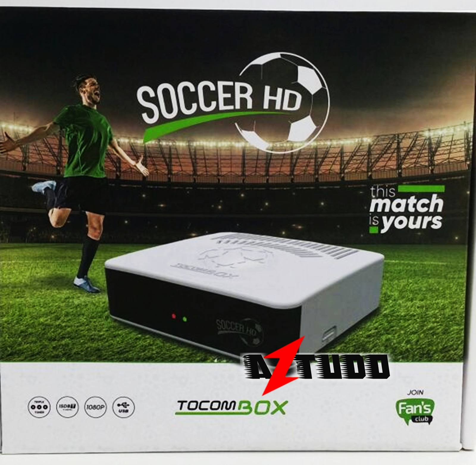 Tocombox Soccer HD Lançamento já Chegou no Mercado!
