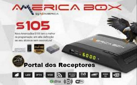 Atualização America Box S105 HD V2.14 SKS 61W e 58W