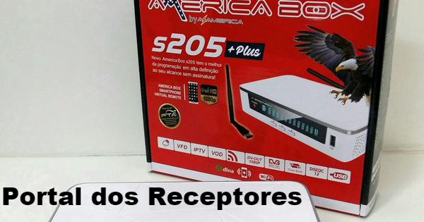 Atualização Americabox S205+ Plus