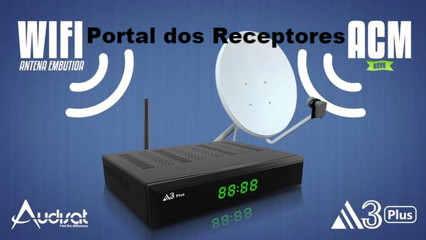 Baixar nova Atualização Audisat A3 Plus HD