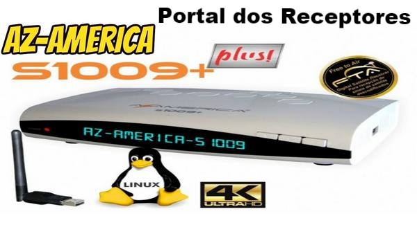 Atualização Azamerica S1009+ Plus pronta para uso