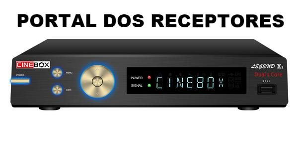 Atualização Cinebox Legend X2 HD Volta dos HD