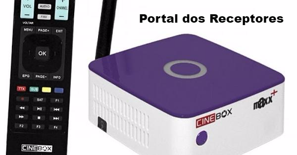 Atualização Cinebox Maxx+ Plus