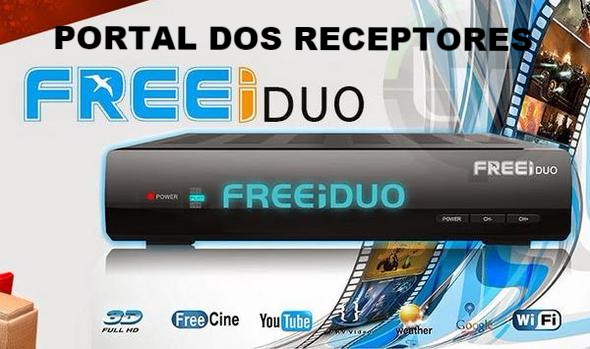 Baixar Nova Atualização Freei Duo HD V4.37 com IKS sem Travas!
