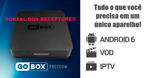 Gobox Freedom | Nova Atualização V00504044 Correção VOD