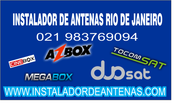 Instalador de Antena Duosat São Gonçalo T: 21 983769094