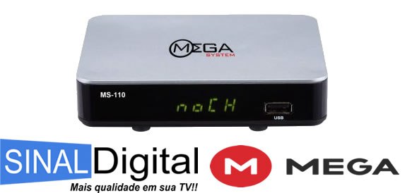 Atualização Megasystem MS-110 HD V1.04 - 27/11/2017