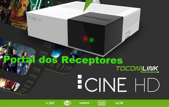 Atualização Tocomlink Cine HD V2.09 – Feita Para 2021