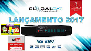 Atualização Globalsat  Gs280 HD 3 Turnes V 190