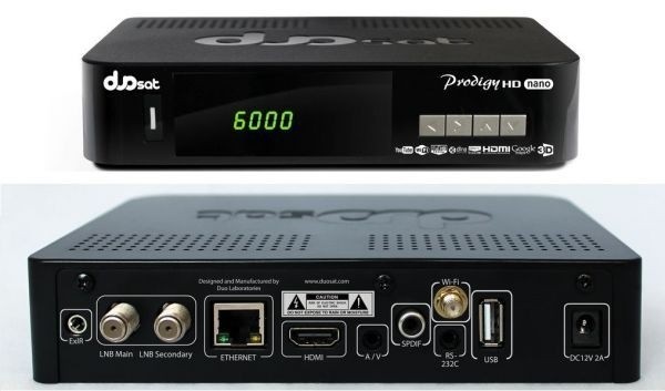 Nova Atualização Duosat Prodigy HD Nano