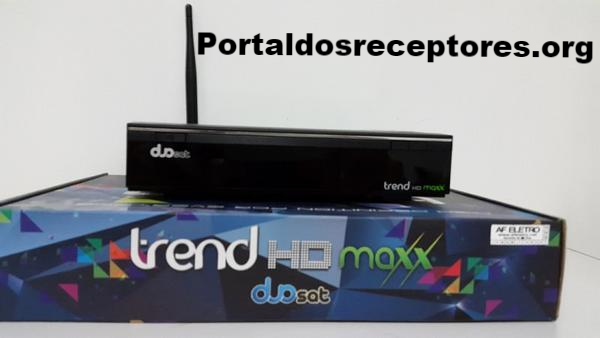 Nova Atualização Duosat Trend HD Maxx V188 Canais HD modo SKS