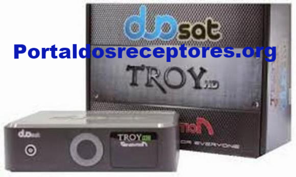 Atualização Duosat Troy Generation V180 Canais HD On