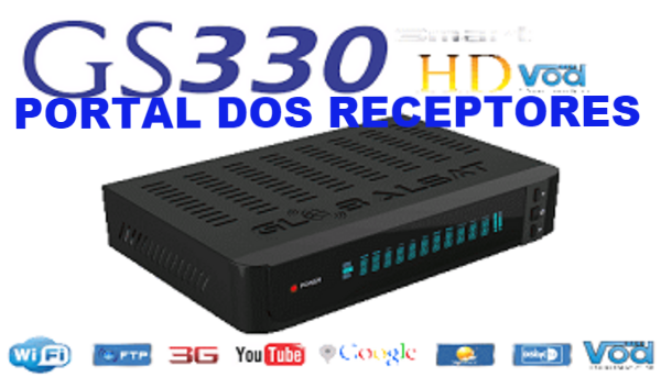 Globalsat GS330 HD: Nova Atualização V4.20 IKS Pago 2023