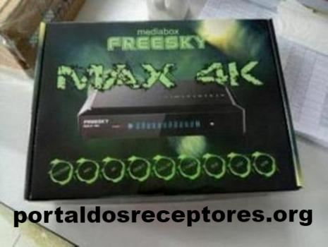 Nova Atualização Freesky Max 4K