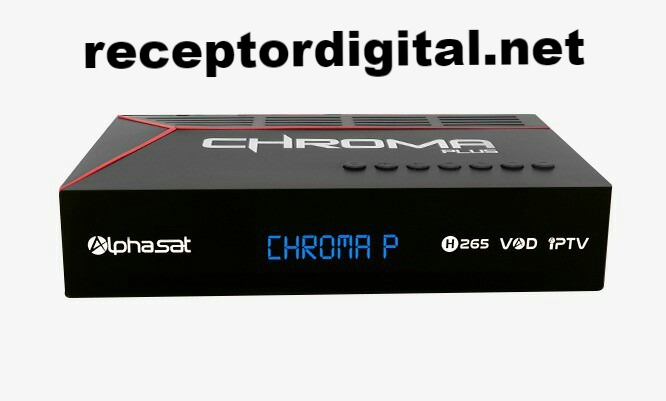 Atualização Alphasat Chroma Plus estabilizada