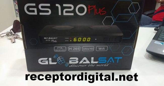 Atualização Globalsat GS120 Plus V1.37 com novo SKS 75W