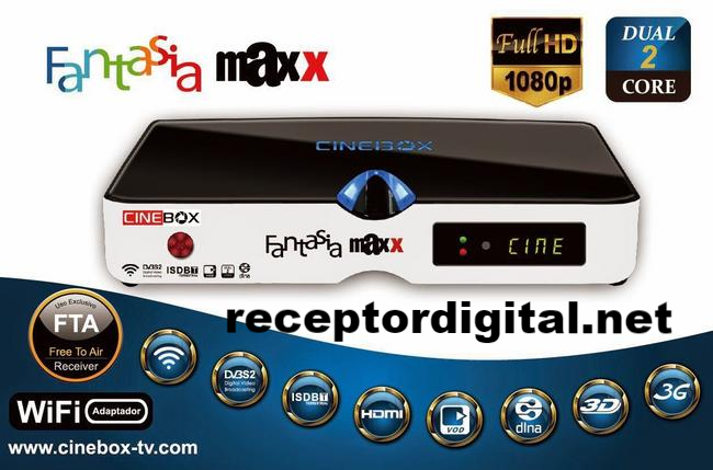 Atualização Cinebox Fantasia Maxx