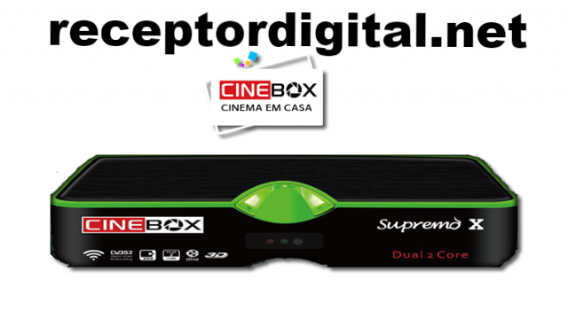 Nova Atualização Cinebox Supremo X
