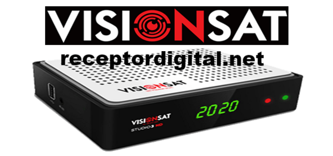 Atualização Visionsat Studio 3 HD V1.82 Sistema IKS On