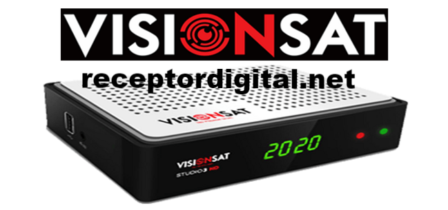 Nova Atualização Visionsat Studio 3 HD 