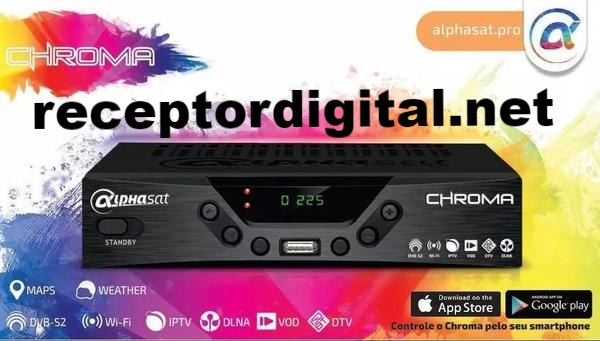 Atualização Alphasat Chroma HD 