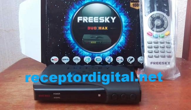 Baixar sua Atualização Freesky Duo Max 