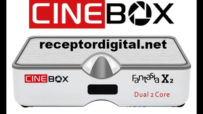 Baixar sua Atualização Cinebox Fantasia X2 