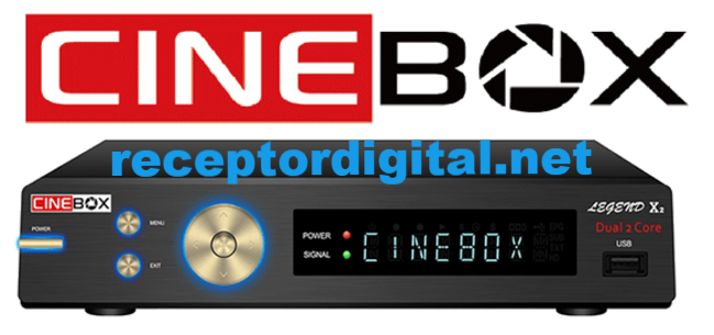 Atualização Cinebox Legend X2