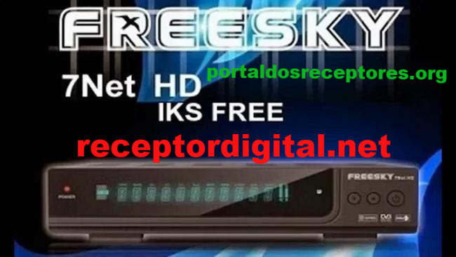 Nova Atualização Freesky 7 Net HD