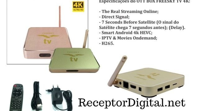 Baixe aqui Atualização Freesky OTT Stream