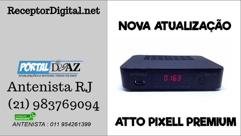 Atto Pixel Premium Nova Atualização V2.15 – 23/01/2020