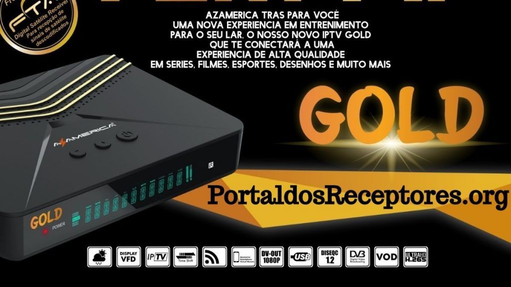 Nova Atualização Azamerica Gold