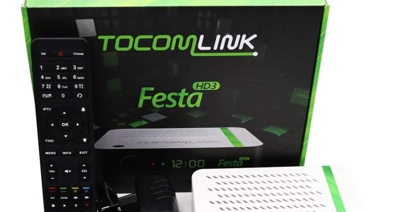Atualização Tocomlink Festa HD 3 V02_056 funcionando em 2022 com Ativação