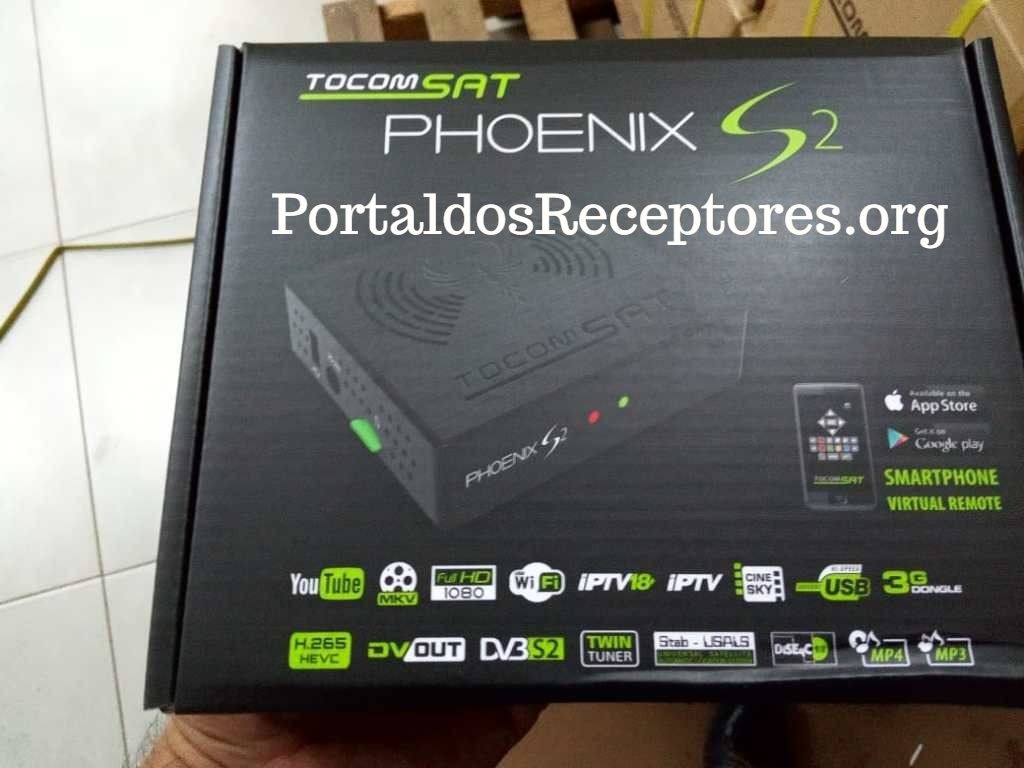 Atualização Tocomsat Phoenix S2